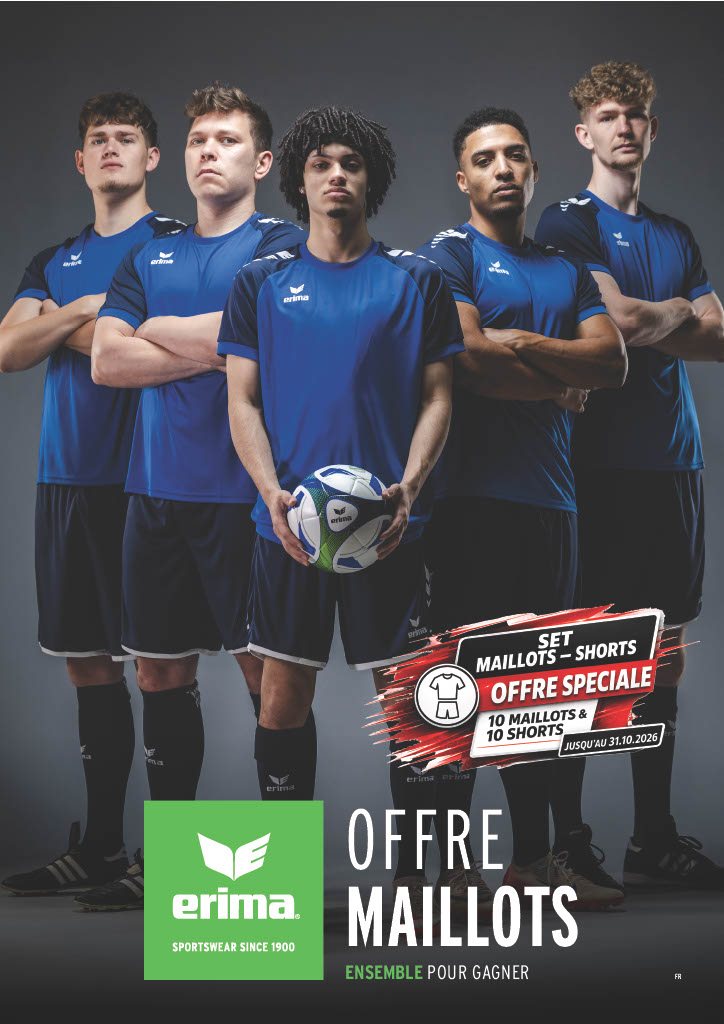 ACTION SET MAILLOTS - SHORTS 2026 ERIMA